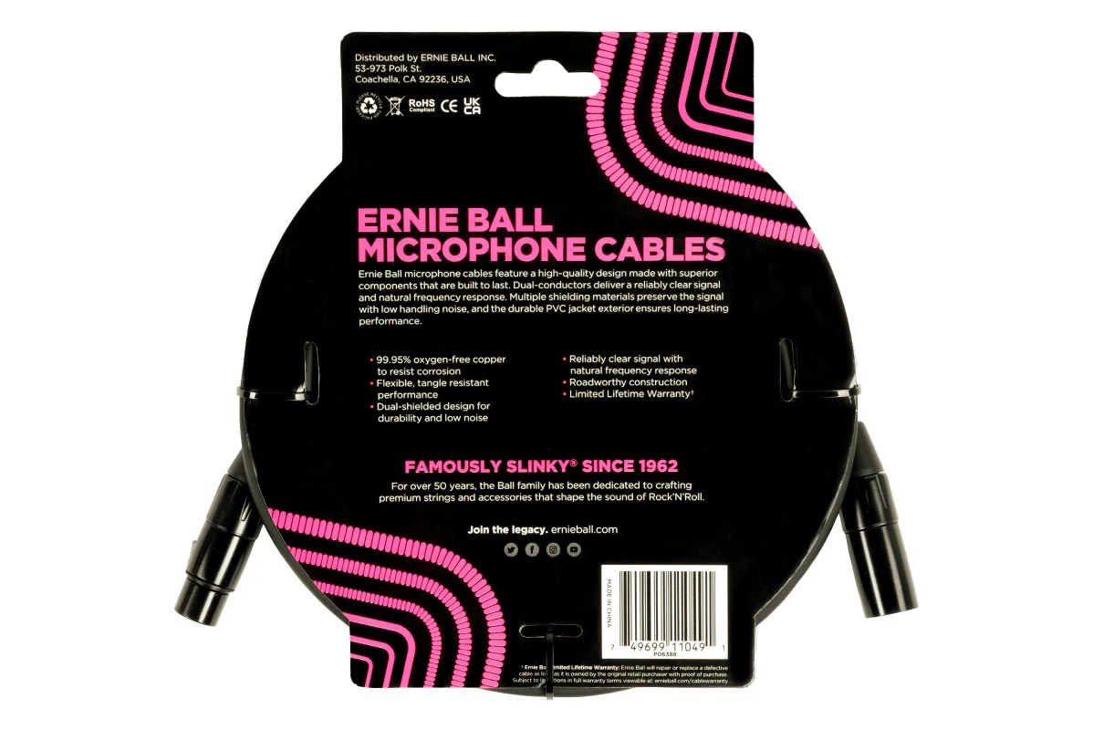 Ernie Ball Microphone Cables - Image 14