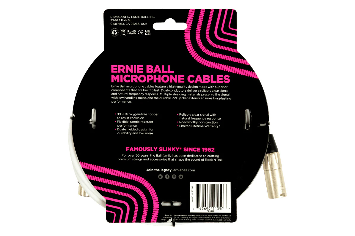 Ernie Ball Microphone Cables - Image 16