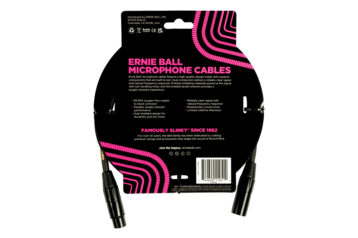 Ernie Ball Microphone Cables - Image 4