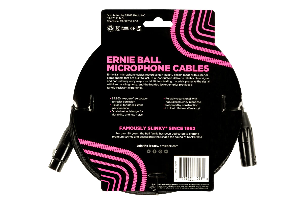 Ernie Ball Microphone Cables - Image 9