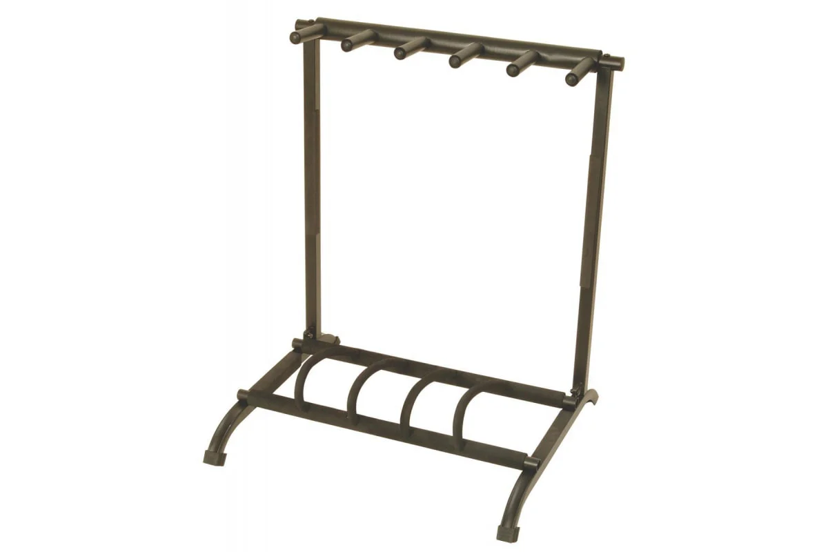 On Stage GS7561 5-Space Foldble Multi Guitar Rack