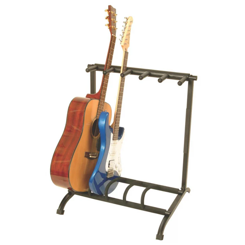 On Stage GS7561 5-Space Foldble Multi Guitar Rack - Image 2