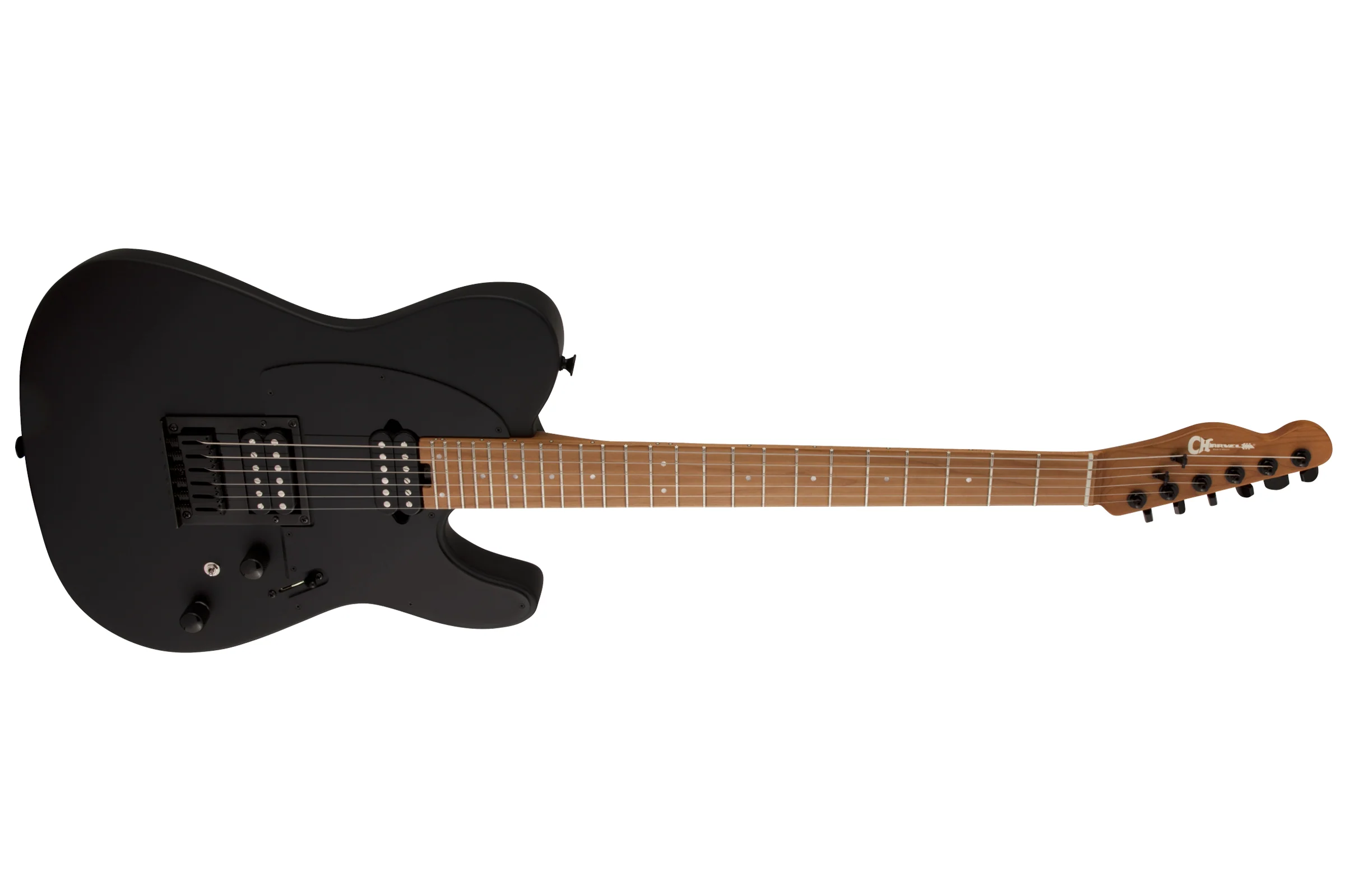 Charvel Pro-Mod So-Cal Style 2 24 HH HT CM Satin Black - Image 3