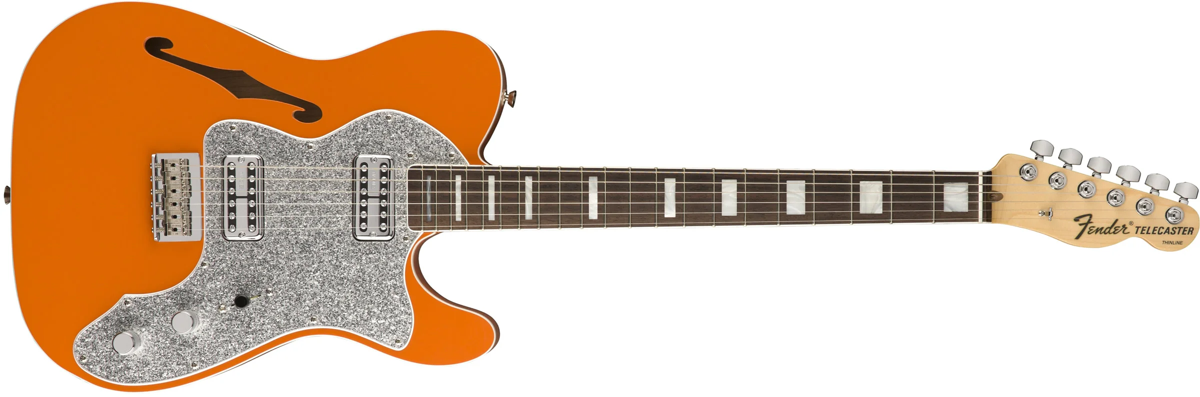 Fender 2018 Limited Edition Tele Thinline Super Deluxe - Image 3