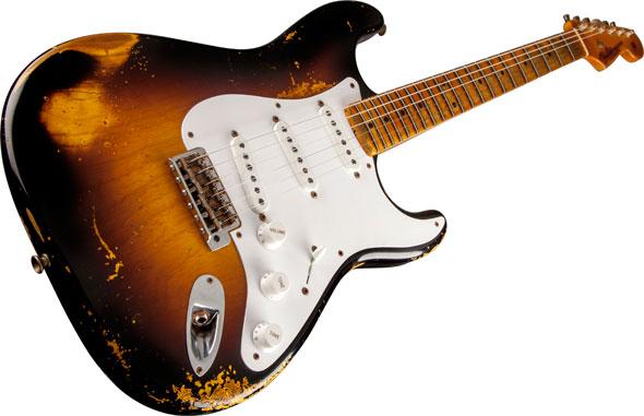 Fender 60th Anniversary 1954 Heavy Relic Stratocaster - Image 4