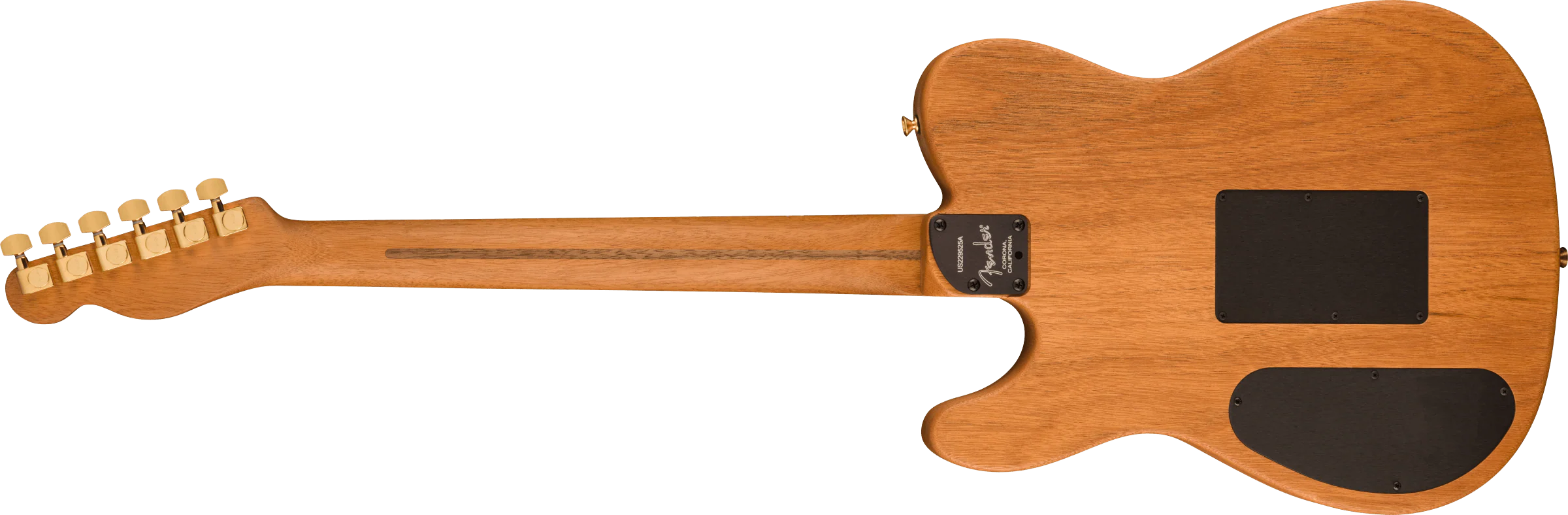 Fender American Acoustasonic Telecaster Blue Flower - Image 4