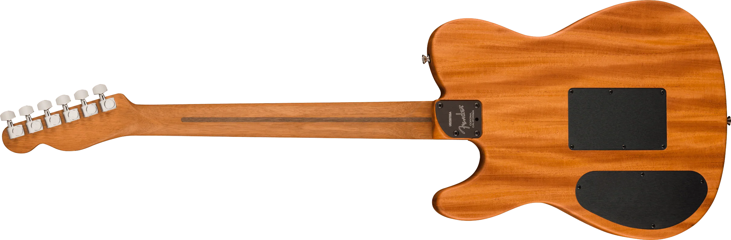 Fender American Acoustasonic Telecaster Blue Paisley - Image 4