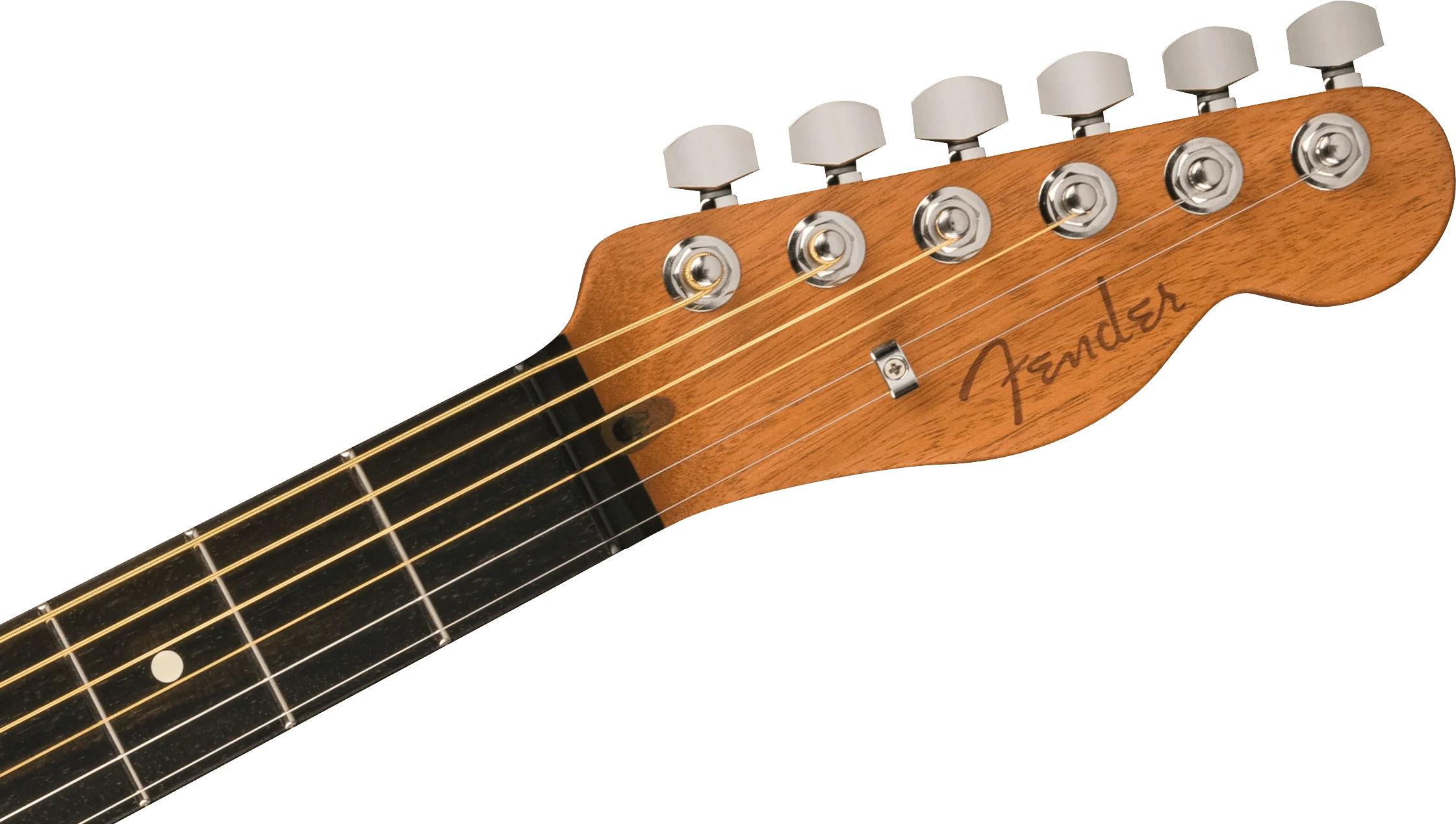 Fender American Acoustasonic Telecaster Blue Paisley - Image 5
