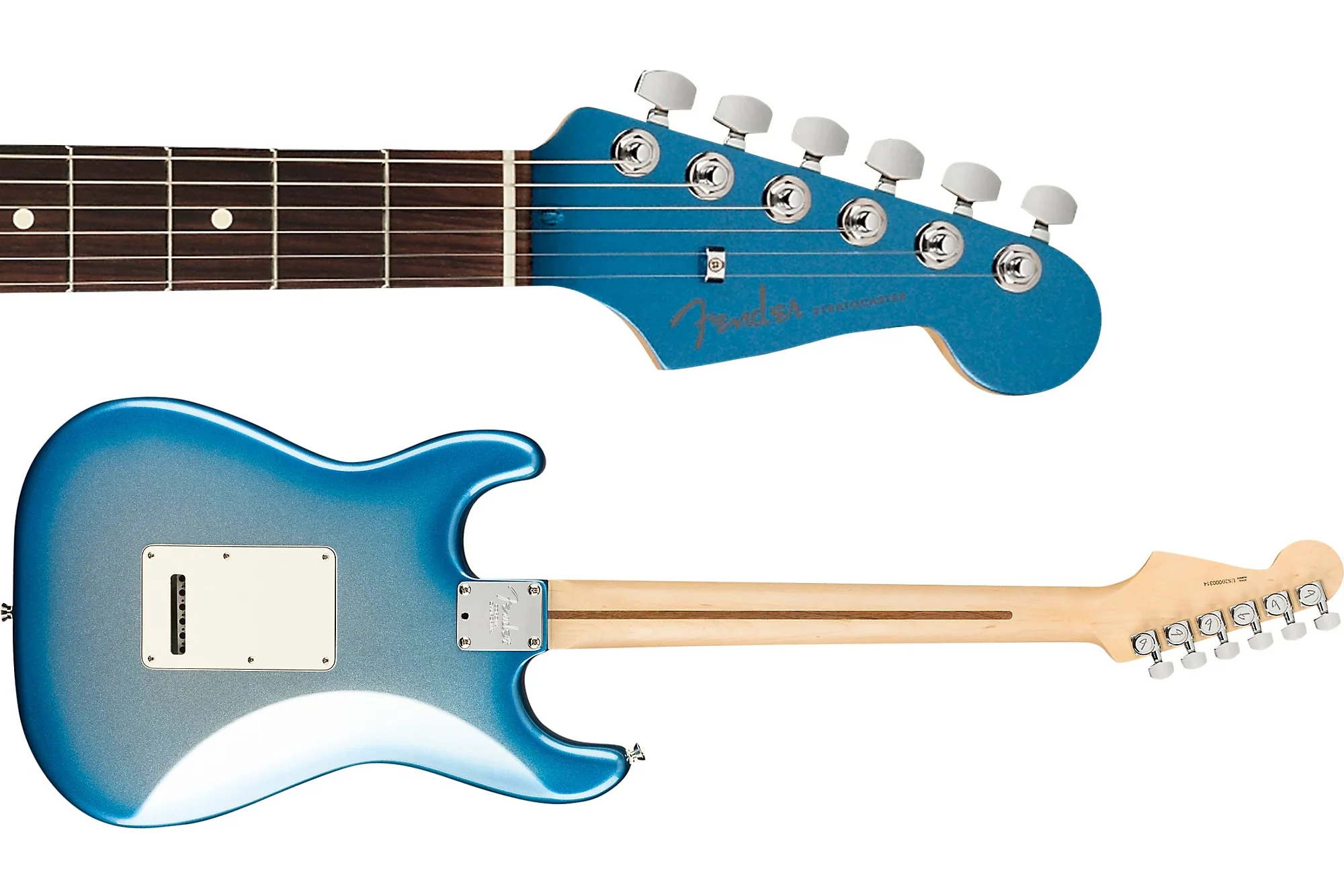 Fender American Showcase Stratocaster HSS Sky Burst Metallic - Image 5