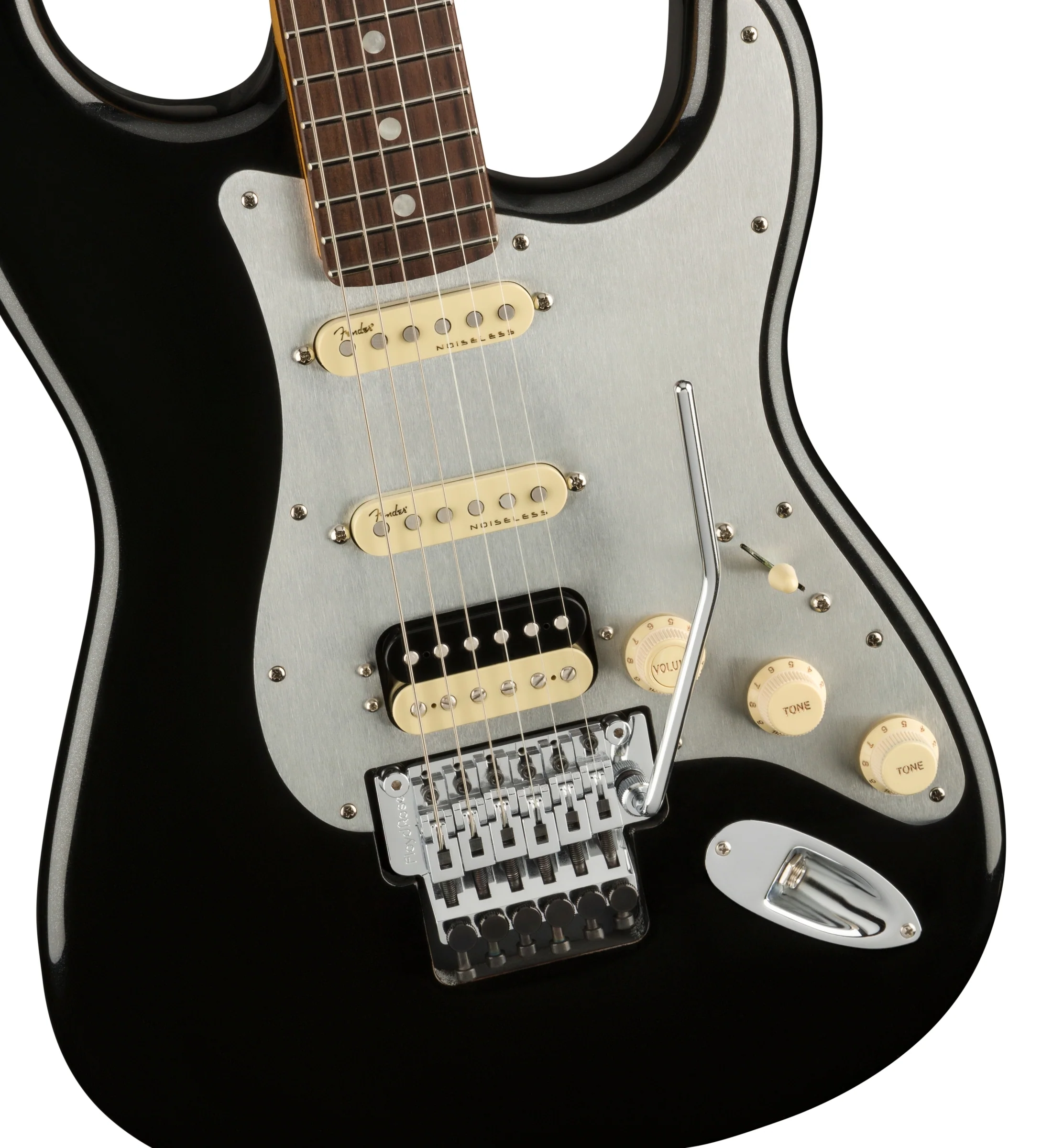 Fender American Ultra Luxe Stratocaster Floyd Rose HSS - Image 4