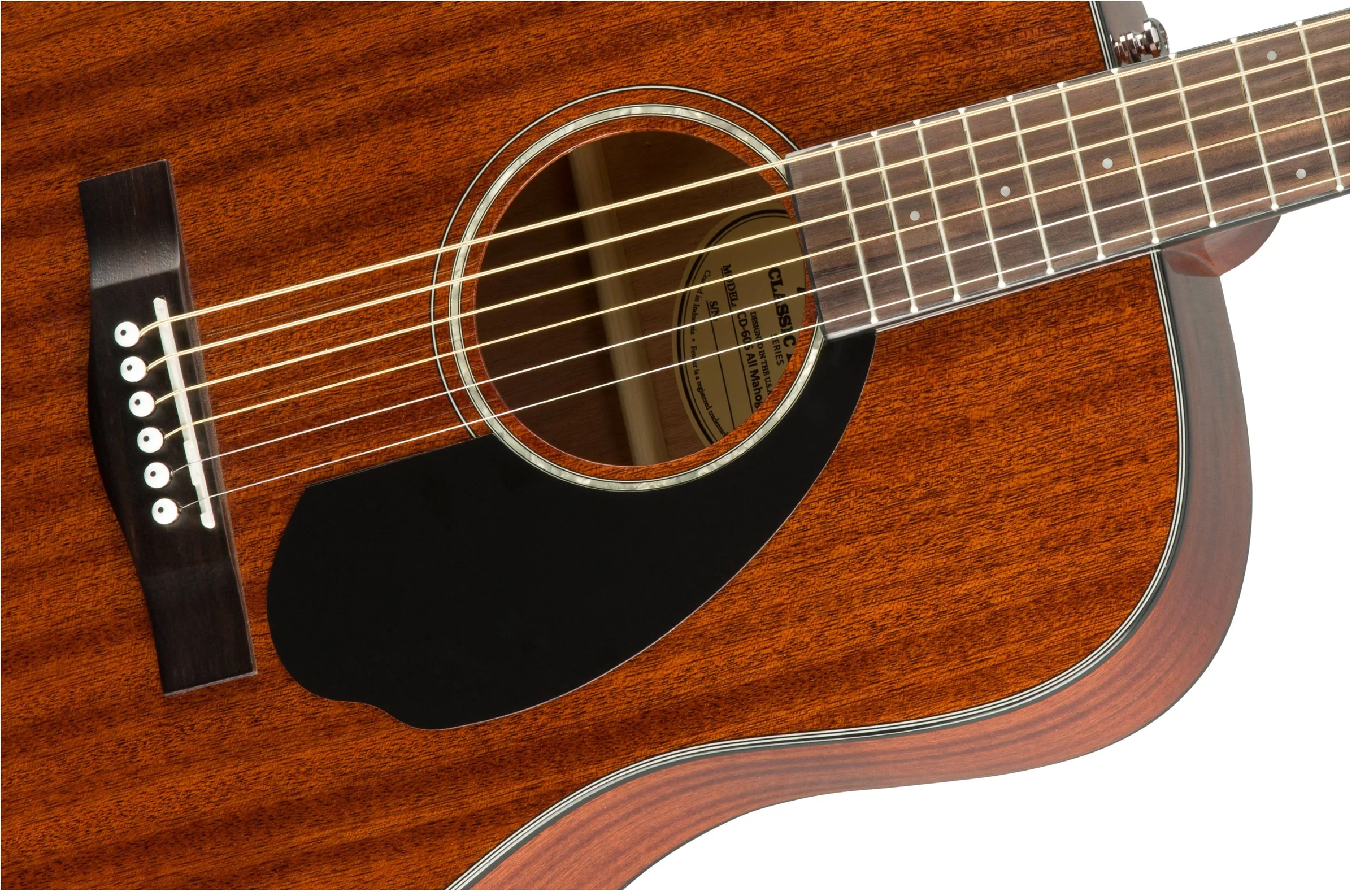 Fender CD-60S All Mahogany - Image 7