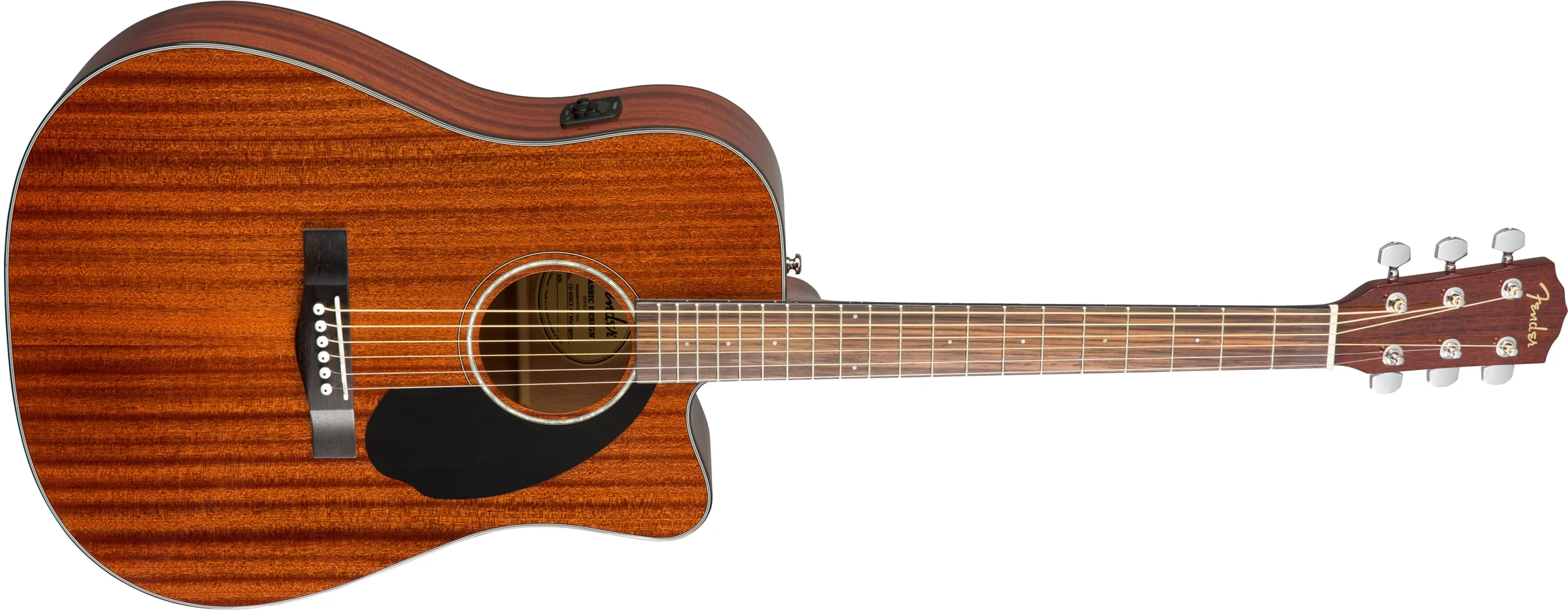 Fender CD-60SCE All Mahogany - Image 3