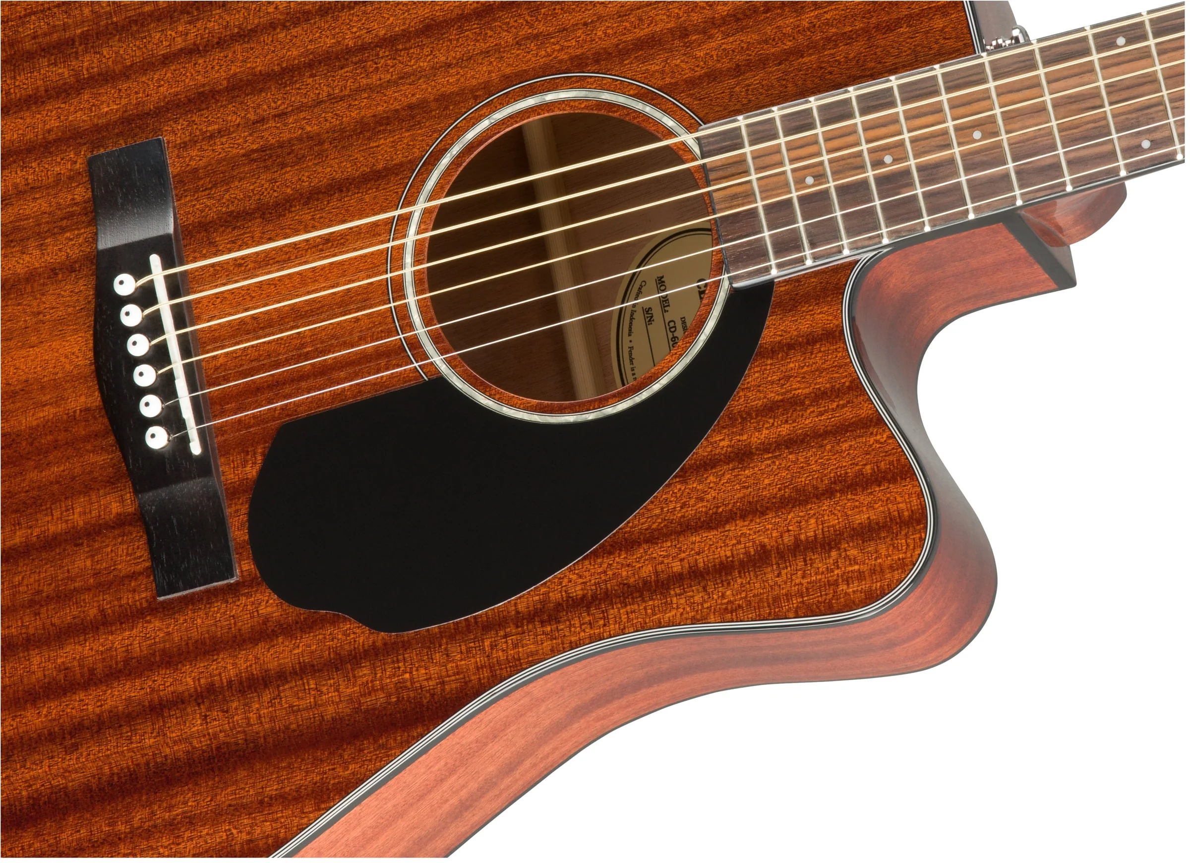 Fender CD-60SCE All Mahogany - Image 7