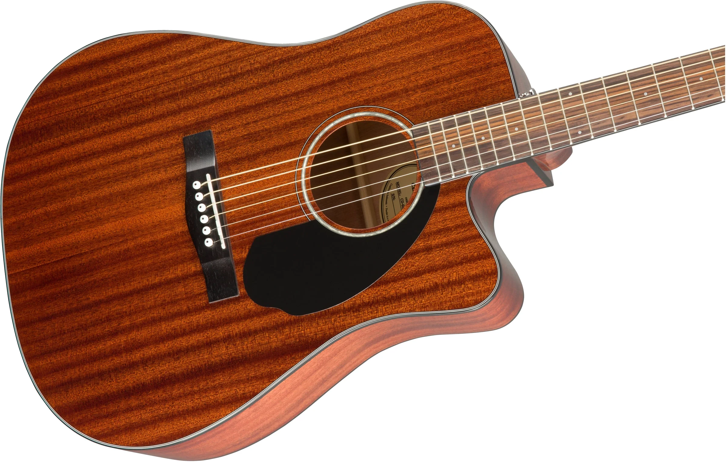 Fender CD-60SCE All Mahogany - Image 8