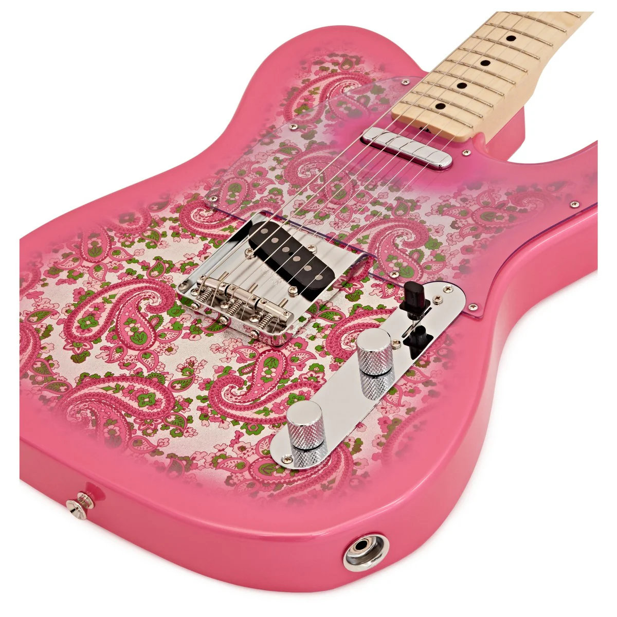 Fender Classic 69 Pink Paisley Telecaster - Image 5