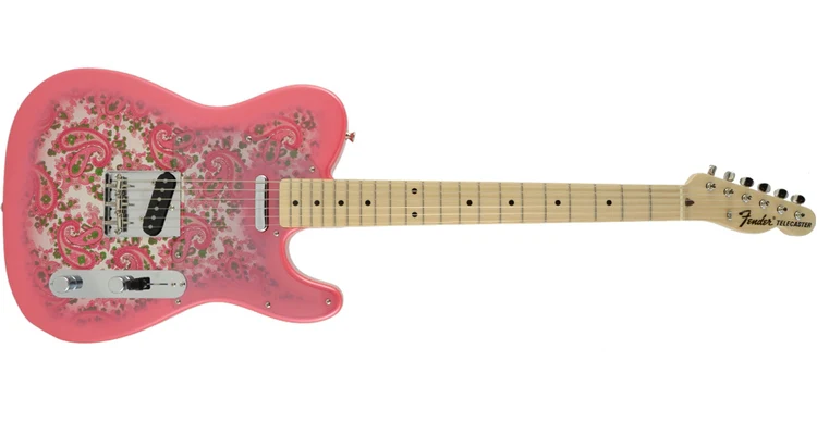 Fender Classic 69 Pink Paisley Telecaster - Image 6