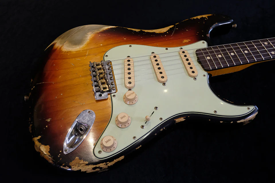 Fender Custom Shop 60s Heavy Relic / Compound Radius Strat - NAMM 2017 - Image 4