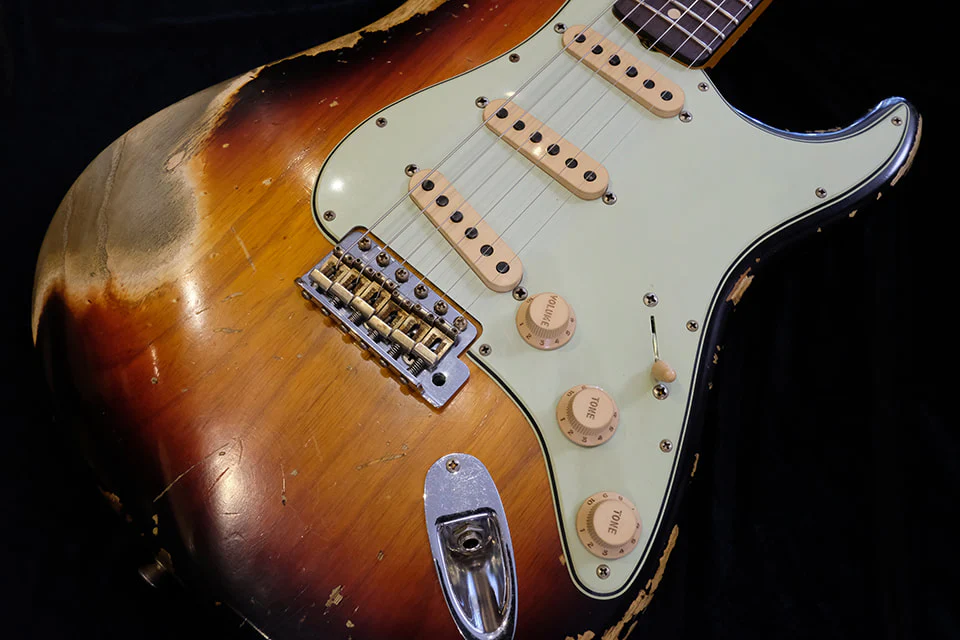 Fender Custom Shop 60s Heavy Relic / Compound Radius Strat - NAMM 2017 - Image 5