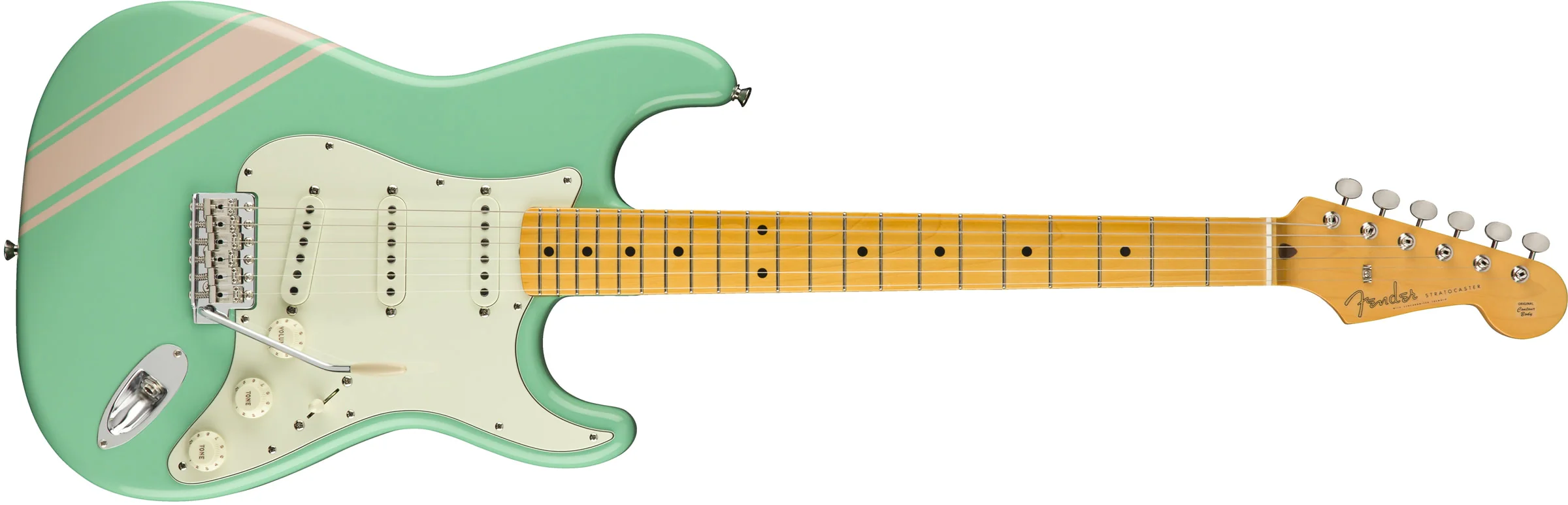 Fender FSR 50s Strat w/ Stripe - Image 8