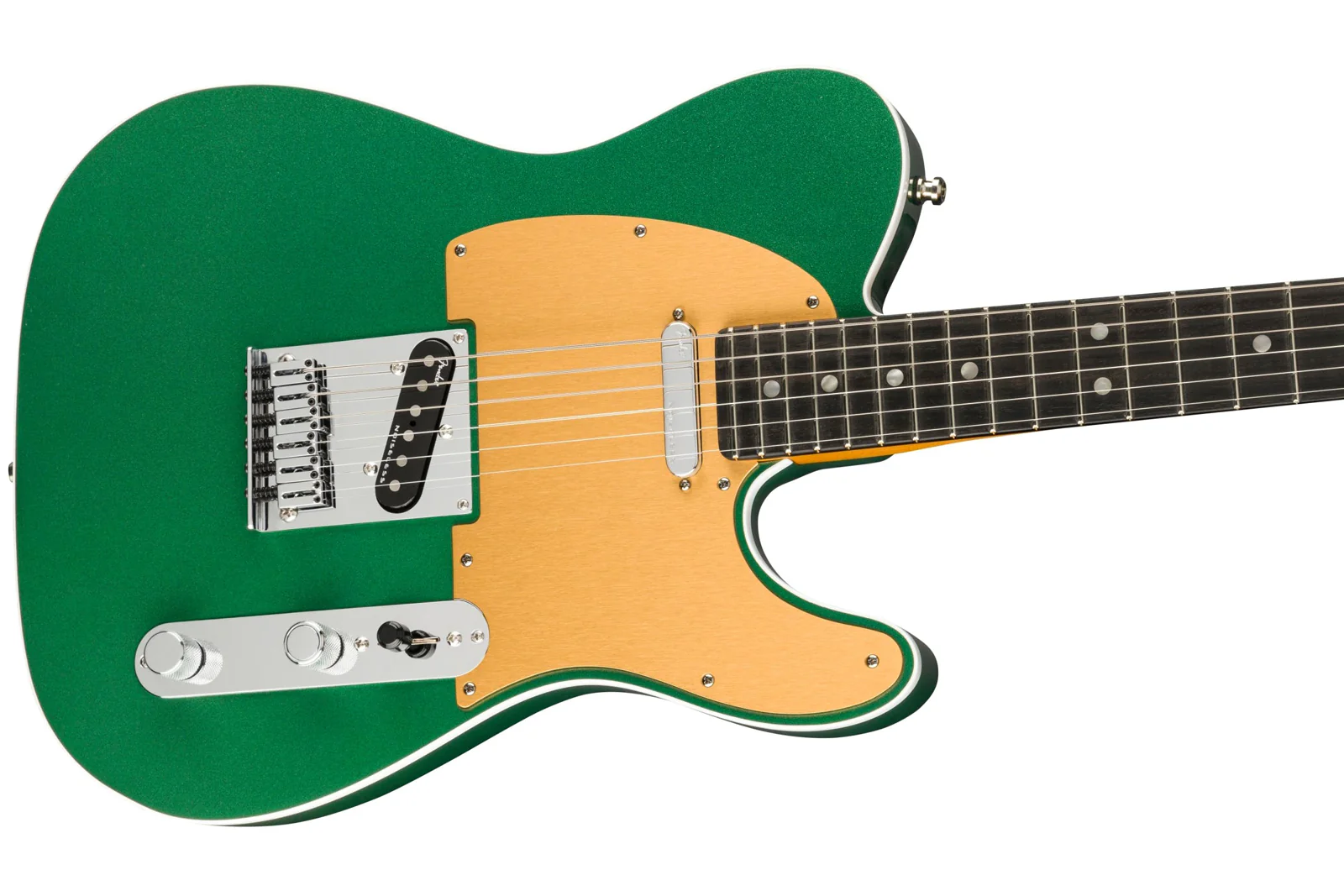Fender FSR American Ultra Telecaster Mystic Pine Green - Image 2