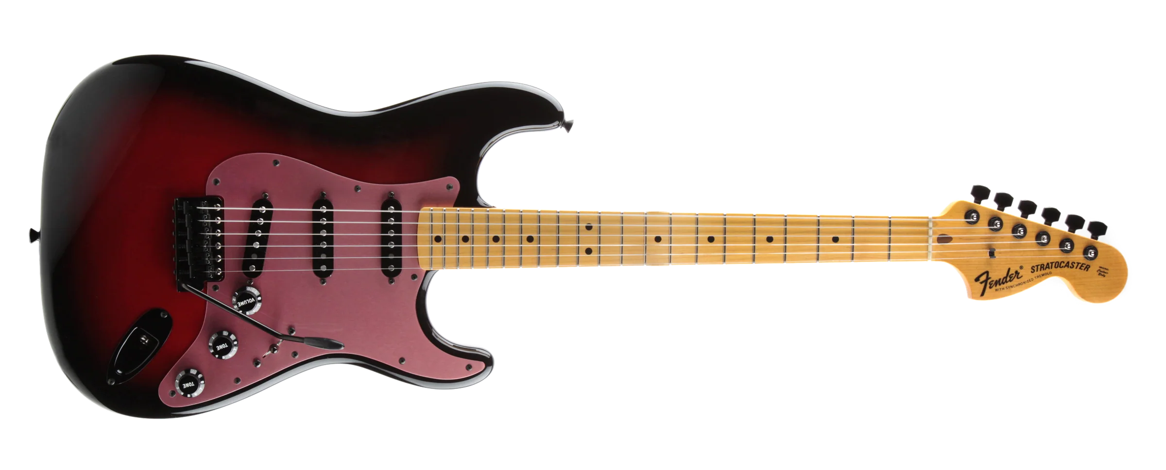 Fender Ken Stratocaster Galaxy Red - Image 3