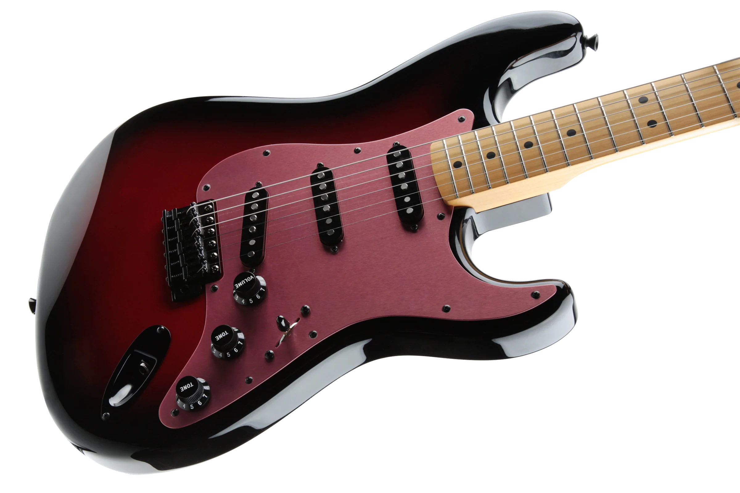 Fender Ken Stratocaster Galaxy Red - Image 7