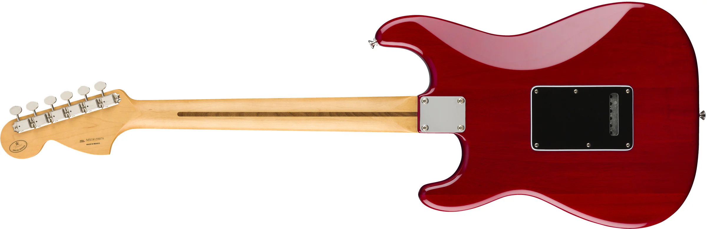 Fender Limited Edition Mahogany Blacktop Stratocaster - Image 3