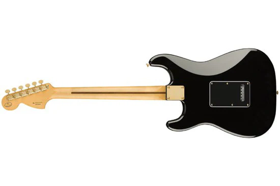 Fender Limited Edition Mahogany Blacktop Stratocaster - Image 5