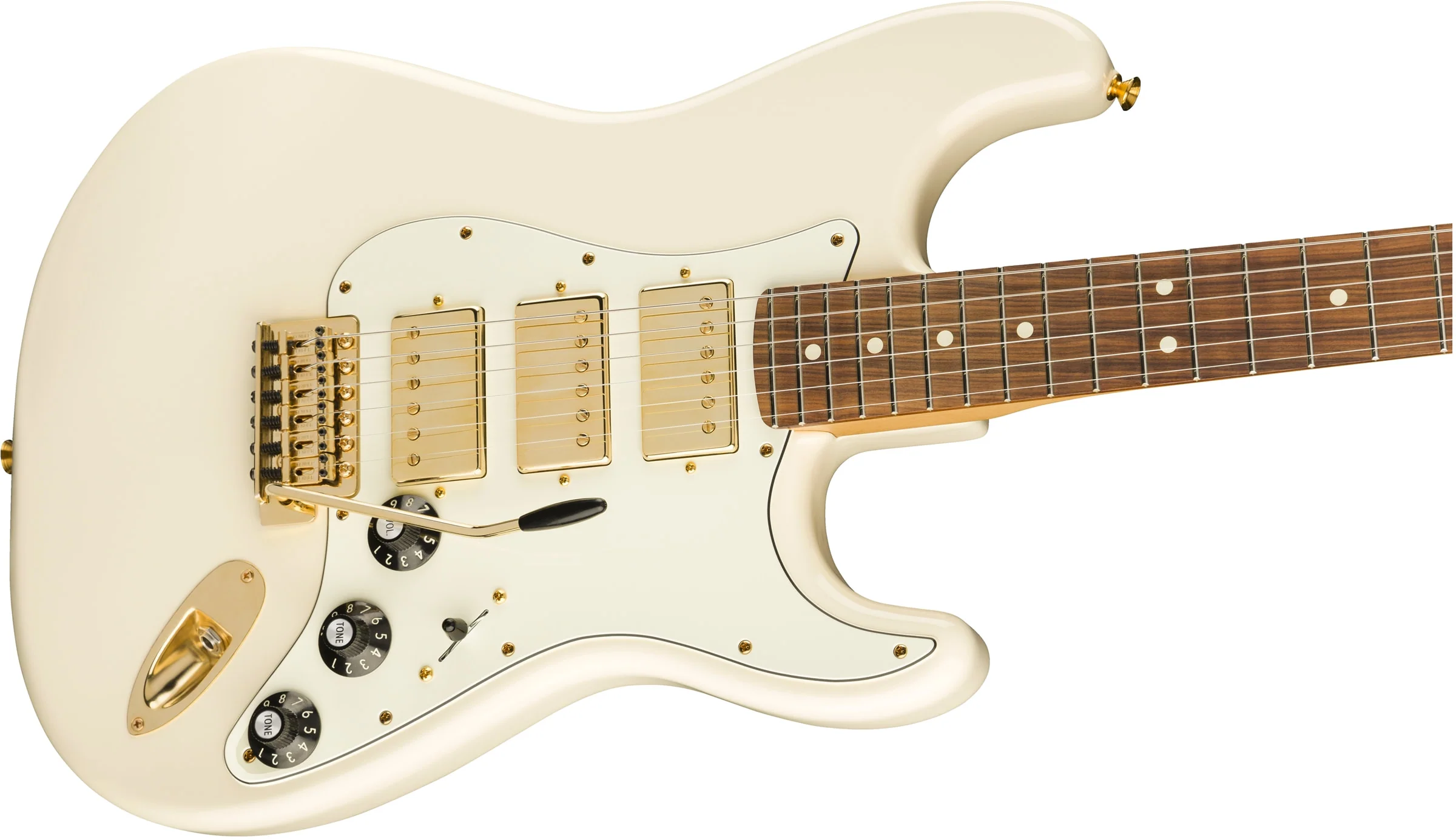 Fender Limited Edition Mahogany Blacktop Stratocaster HHH - Image 5