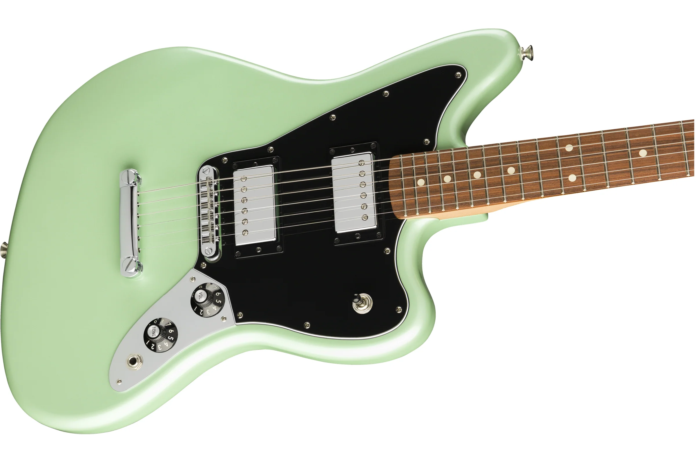 Fender Limited Edition Player Jaguar HH Surf Pearl - Image 3