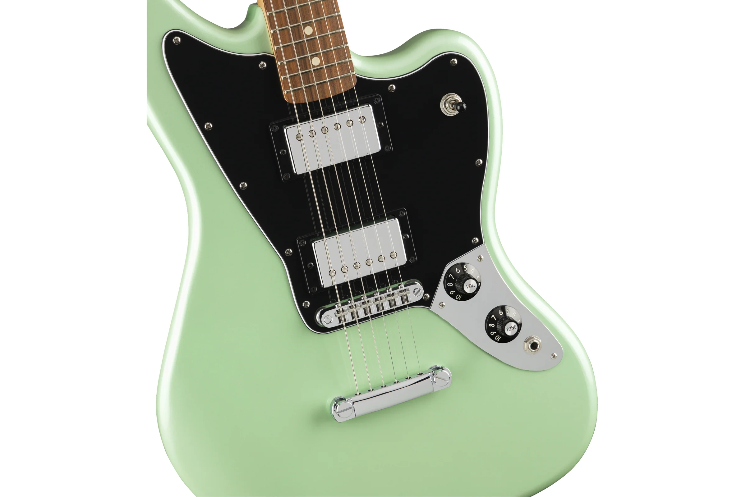 Fender Limited Edition Player Jaguar HH Surf Pearl - Image 4