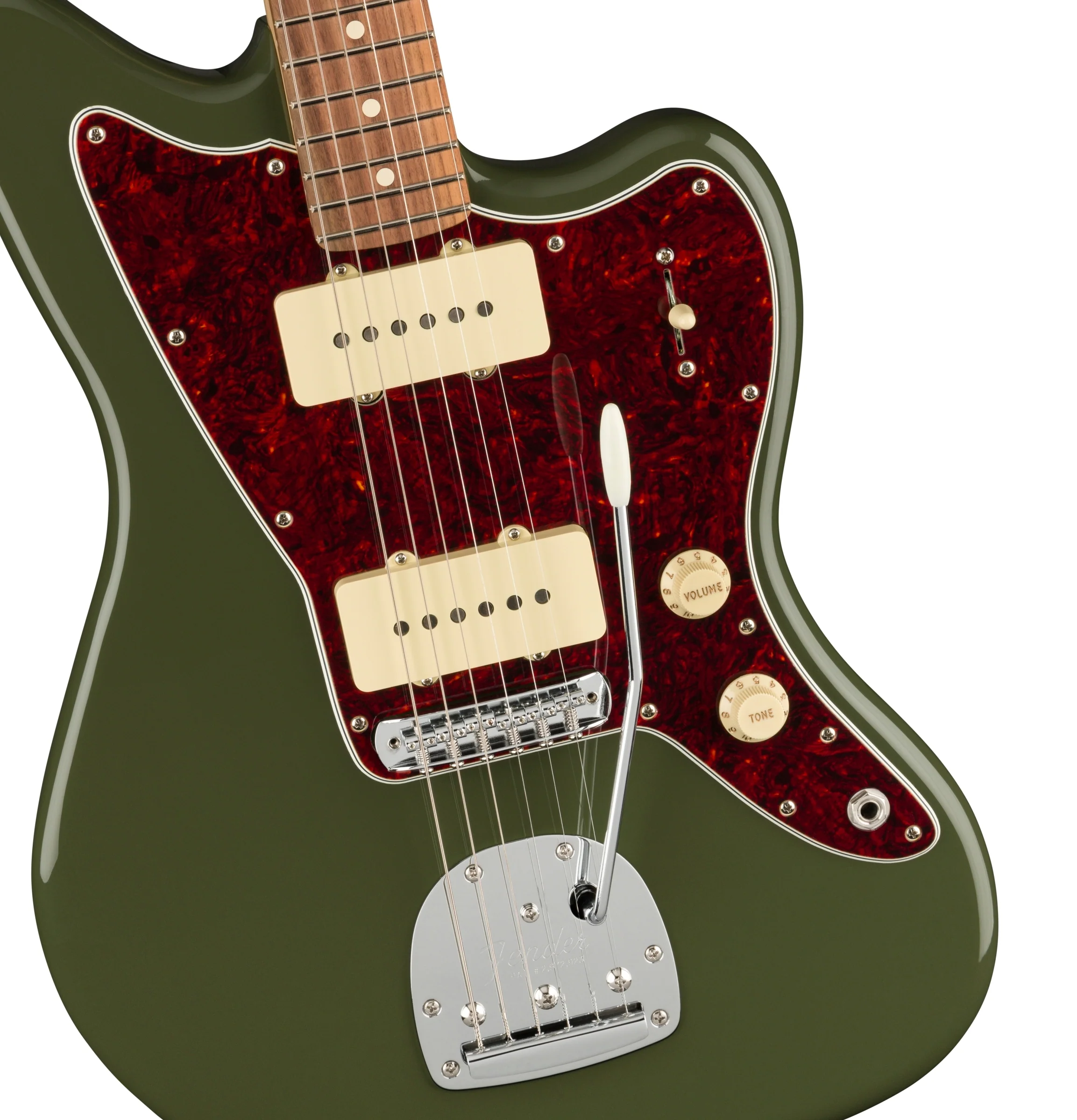 Fender Limited Edition Player Jazzmaster Antique Olive - Image 3