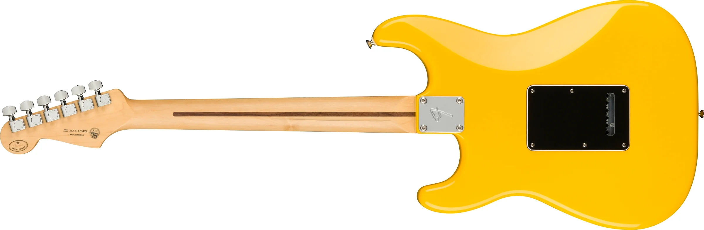 Fender Limited Edition Player Stratocaster HSS Neon Yellow - Image 4