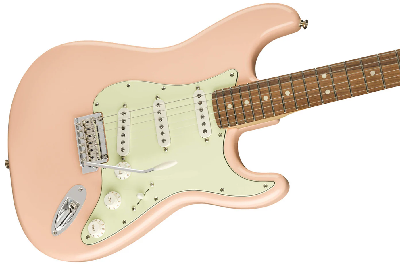 Fender Limited Edition Player Stratocaster Shell Pink - Image 3