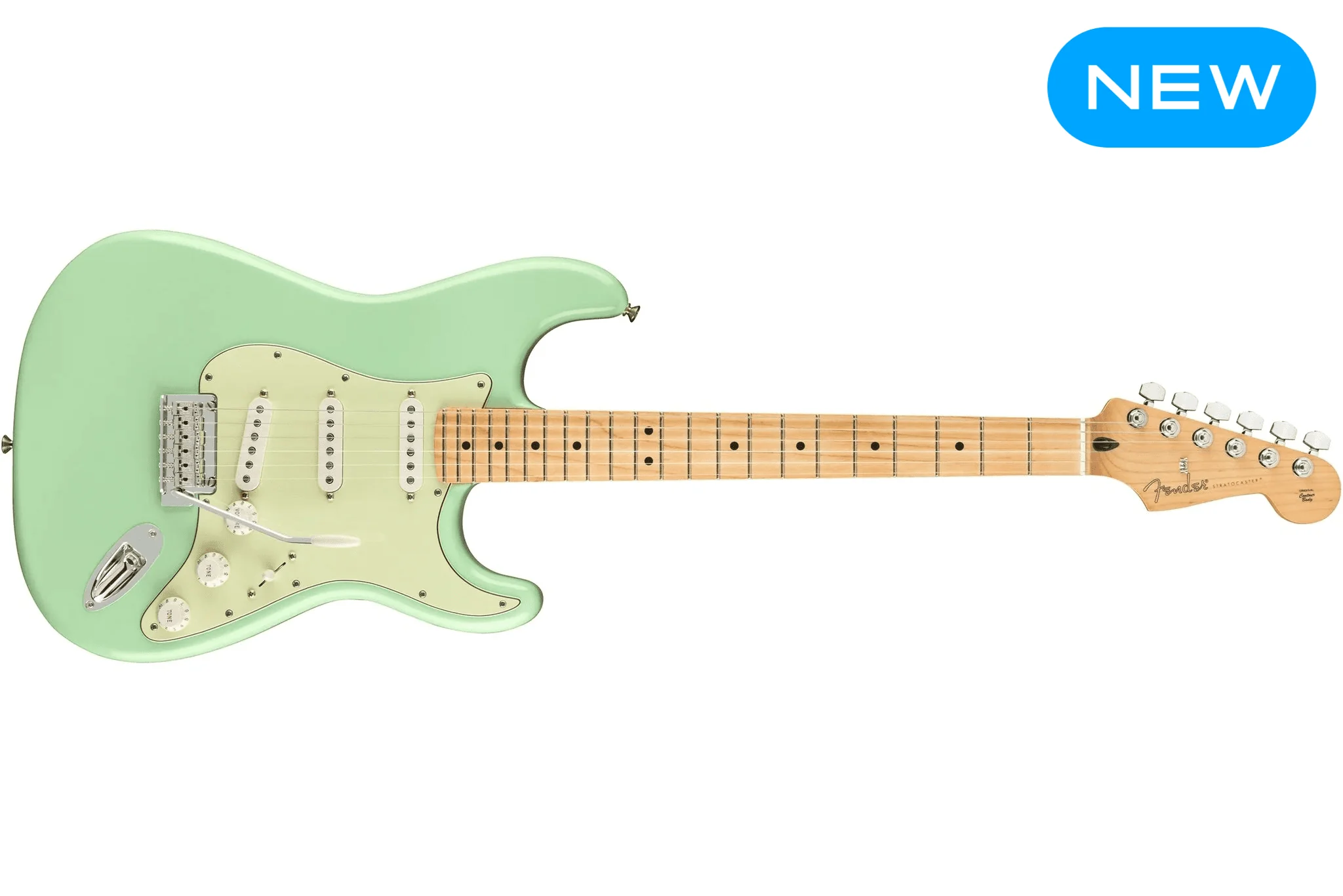 Fender Limited Edition Player Stratocaster Surf Green (Mint Pickguard) - Image 2