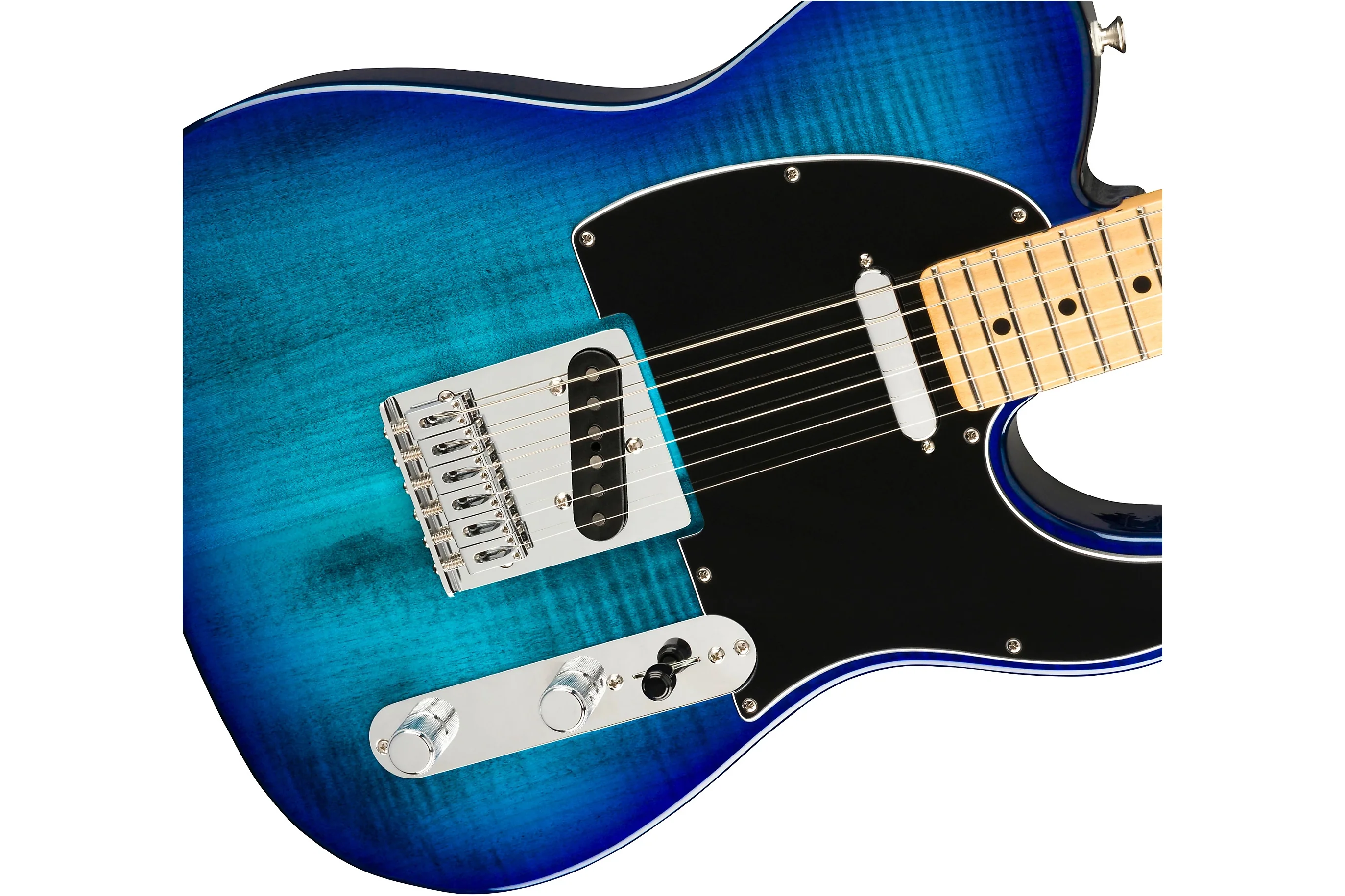 Fender Limited Edition Player Telecaster Plus Top Blue Burst - Image 4