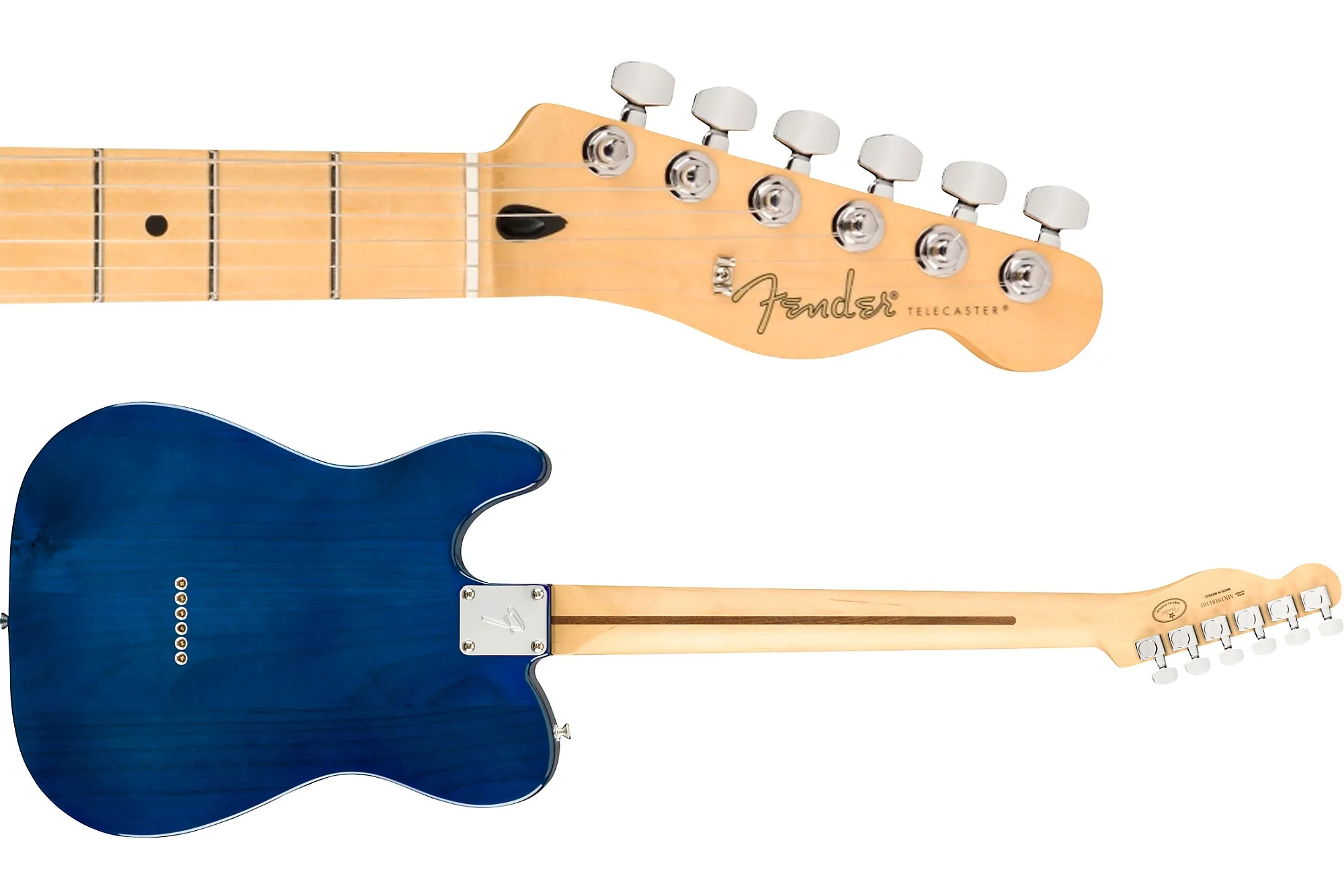 Fender Limited Edition Player Telecaster Plus Top Blue Burst - Image 6
