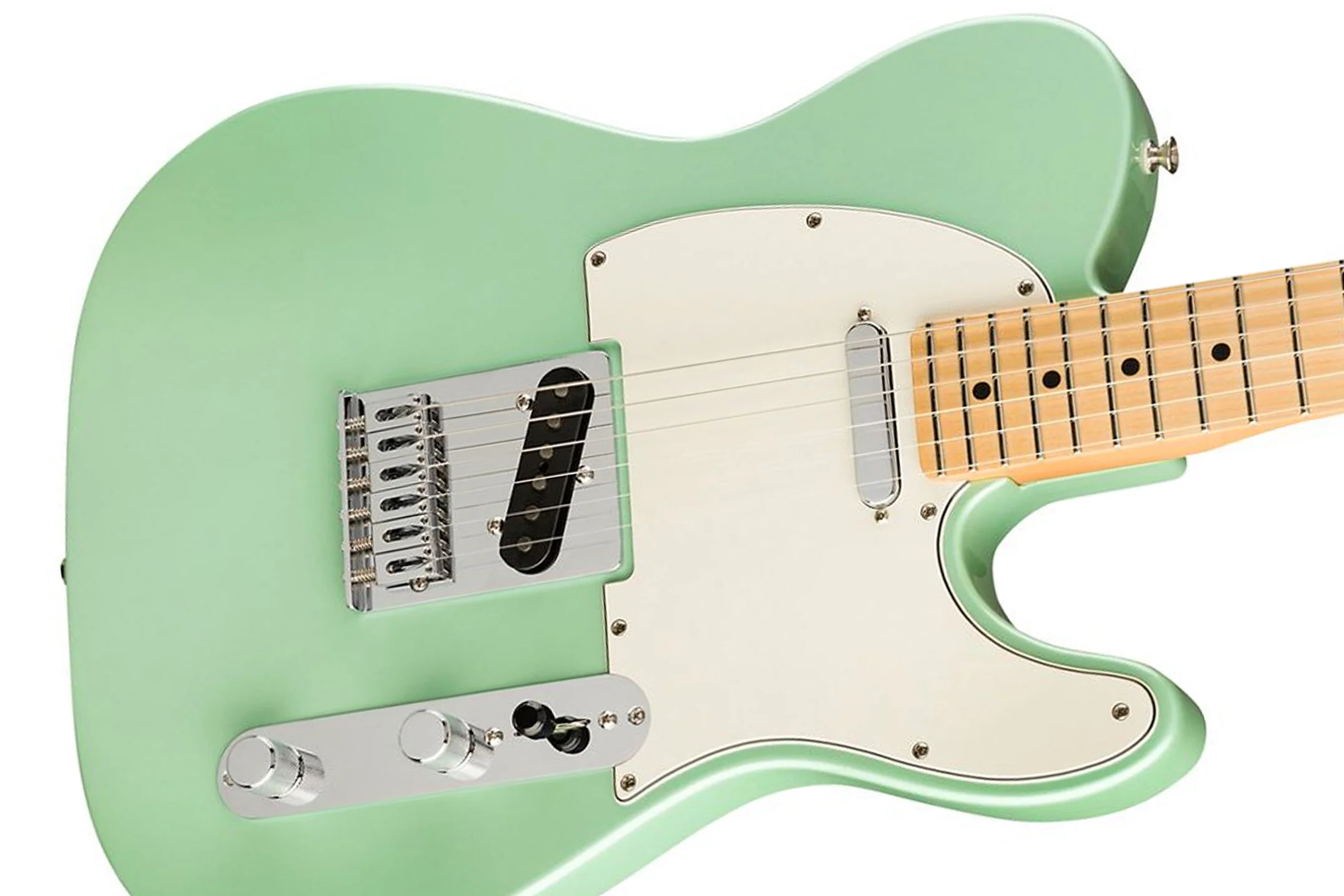 Fender Limited Edition Player Telecaster Seafoam Pearl - Image 2