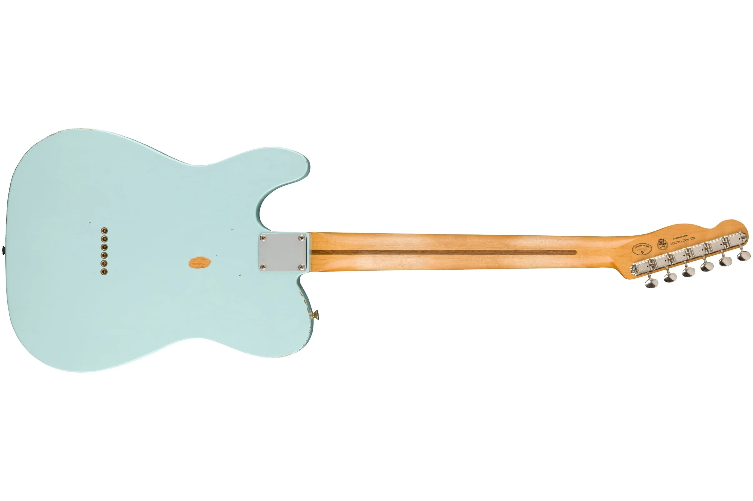 Fender Limited Edition Vintera Road Worn 50s Telecaster Sonic Blue - Image 4