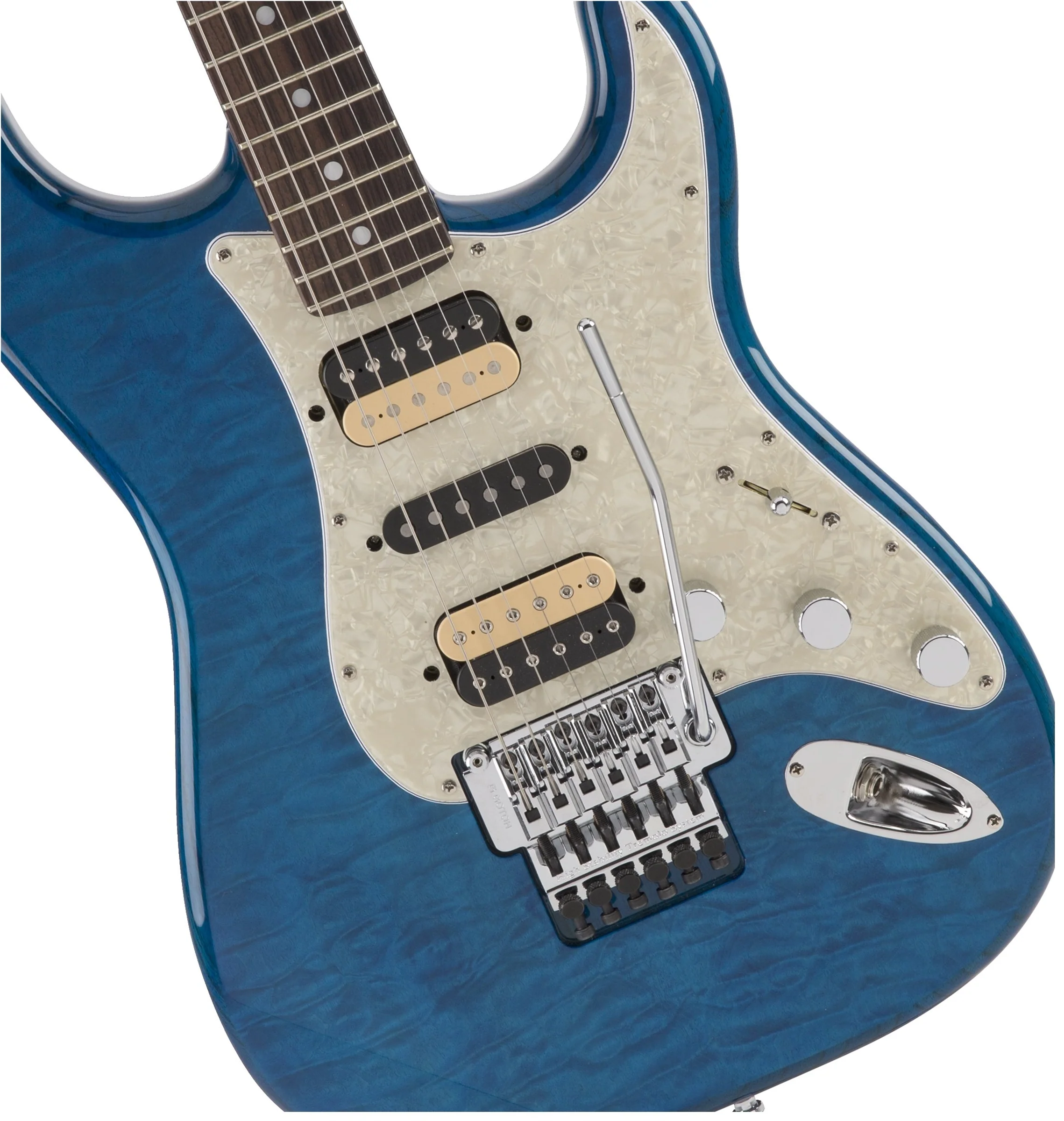 Fender Michiya Haruhata Stratocaster Trans Blue - Image 4