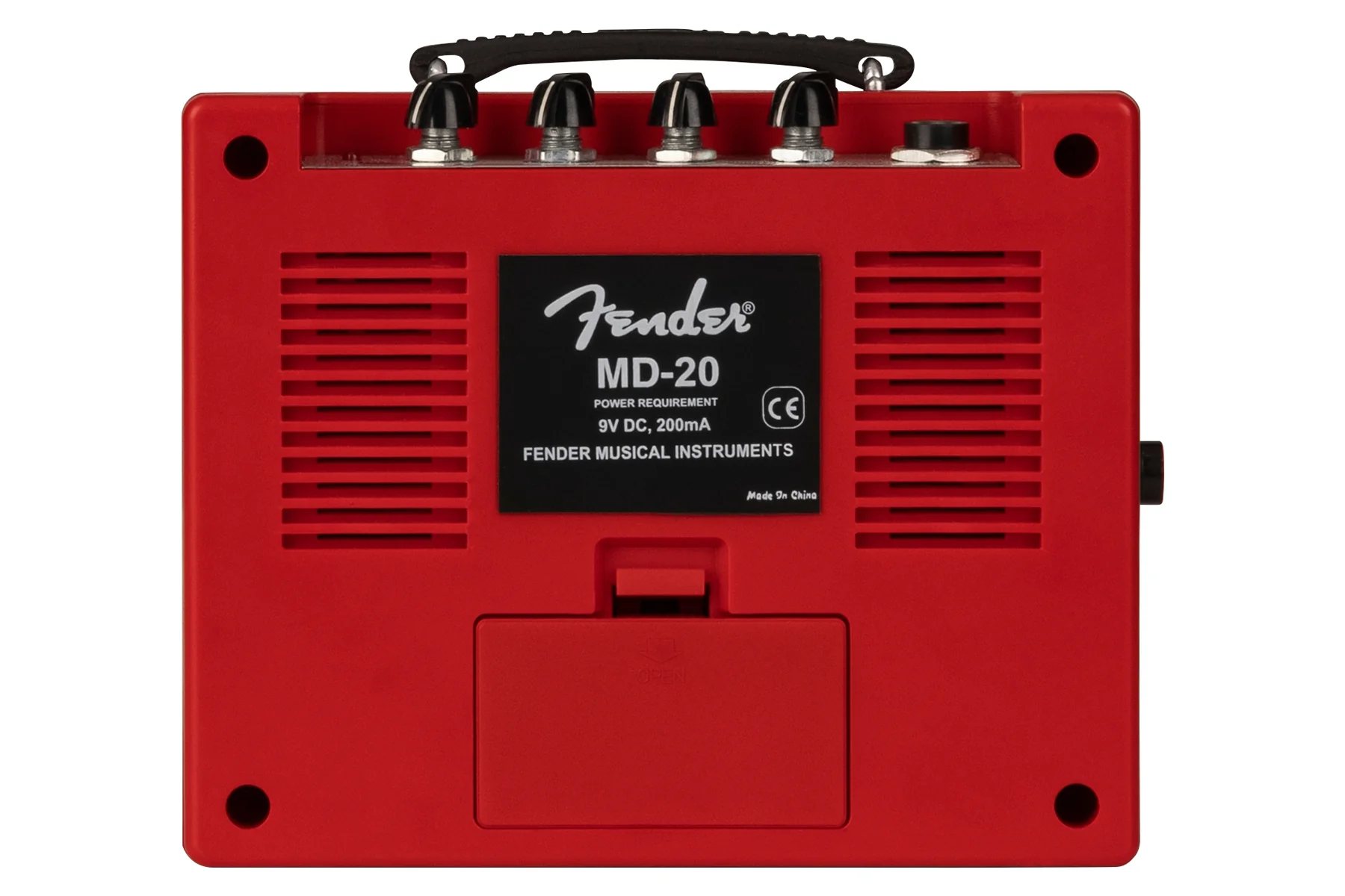 Fender Mini Deluxe Amp, Red - Image 3