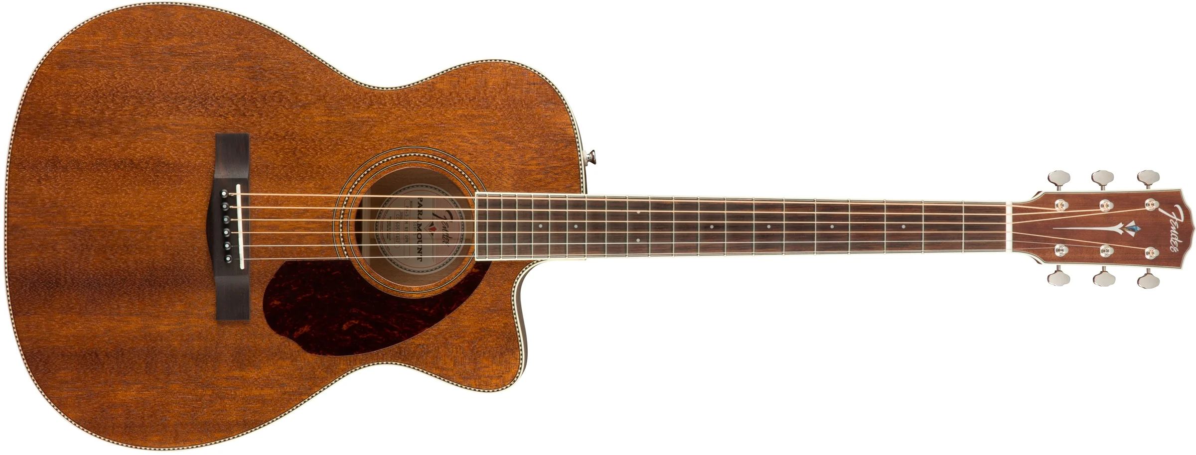 Fender Paramount PM-3 Triple-O NE, All-Mahogany - Image 7
