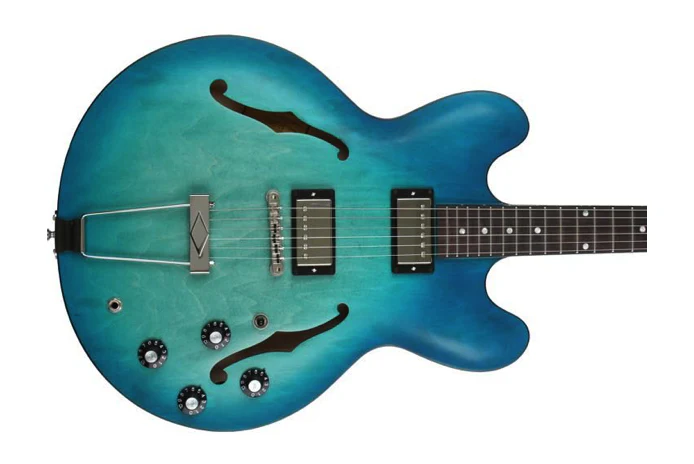 Gibson ES-330 Satin 2018 Aquamarine - Image 2