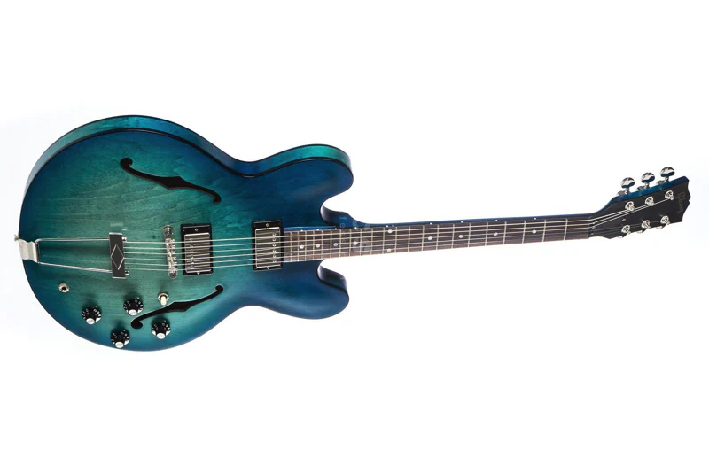 Gibson ES-330 Satin 2018 Aquamarine - Image 3