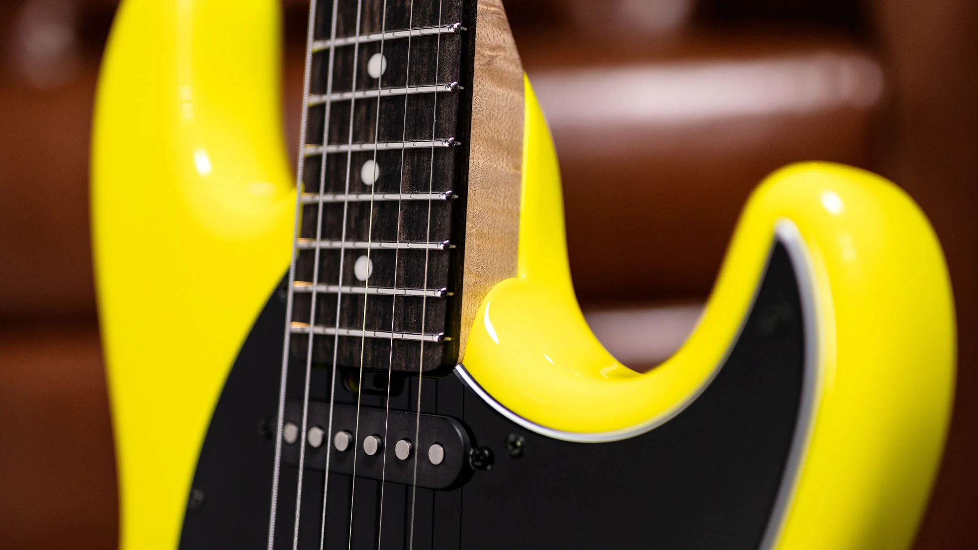 Music Man BFR Cutlass HSS Lemon - Image 10