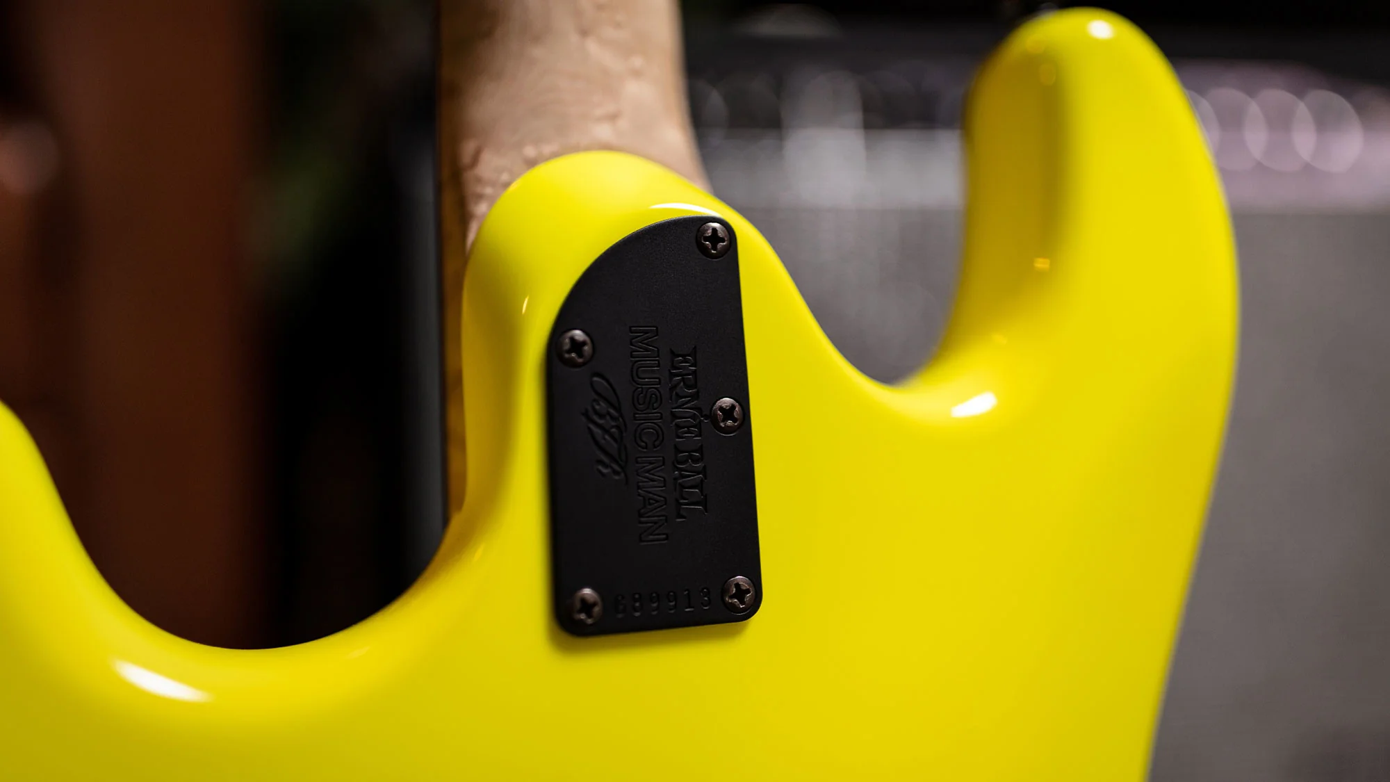 Music Man BFR Cutlass HSS Lemon - Image 5