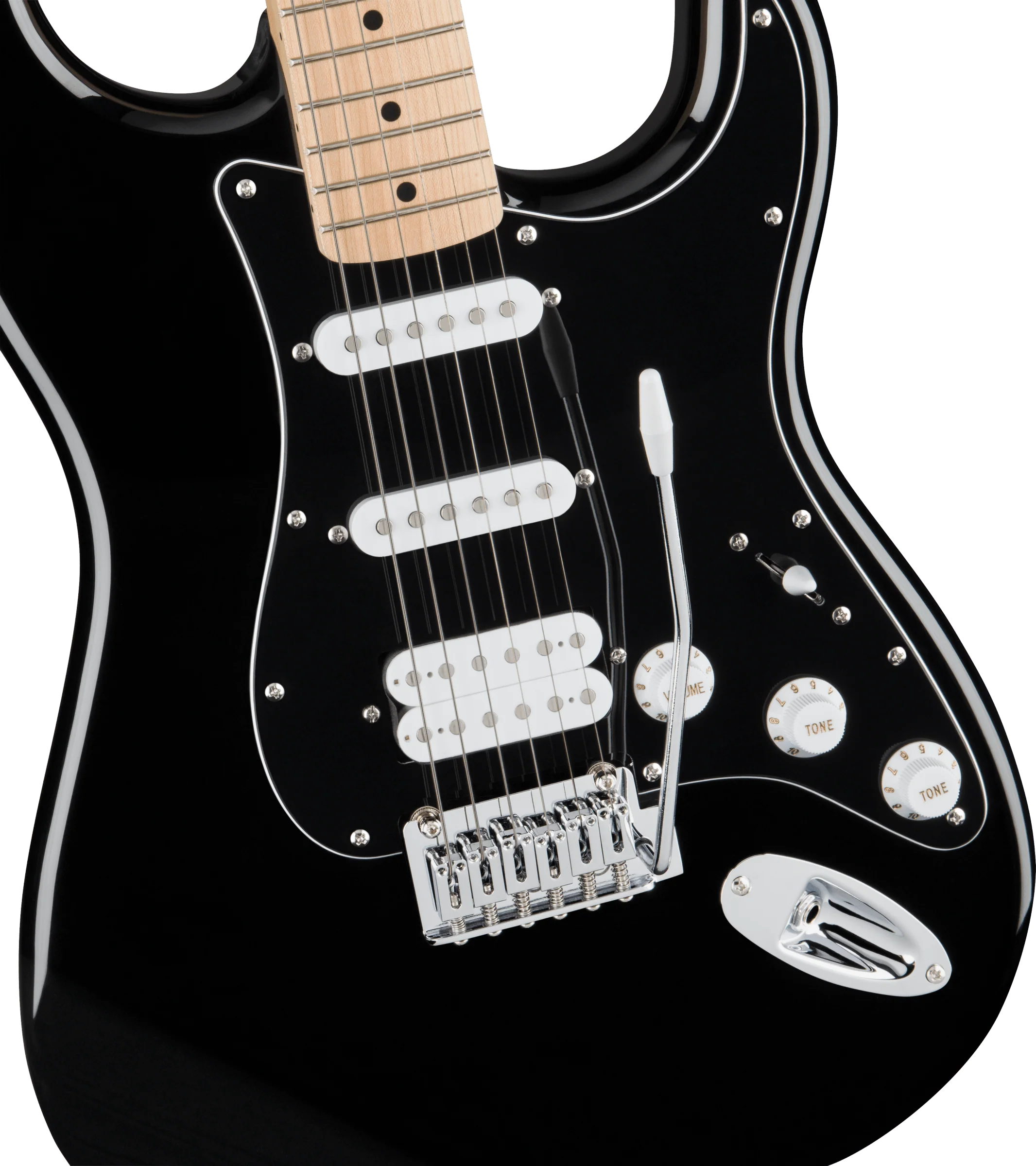 Squier FSR Affinity Series Stratocaster HSS Black - Image 3