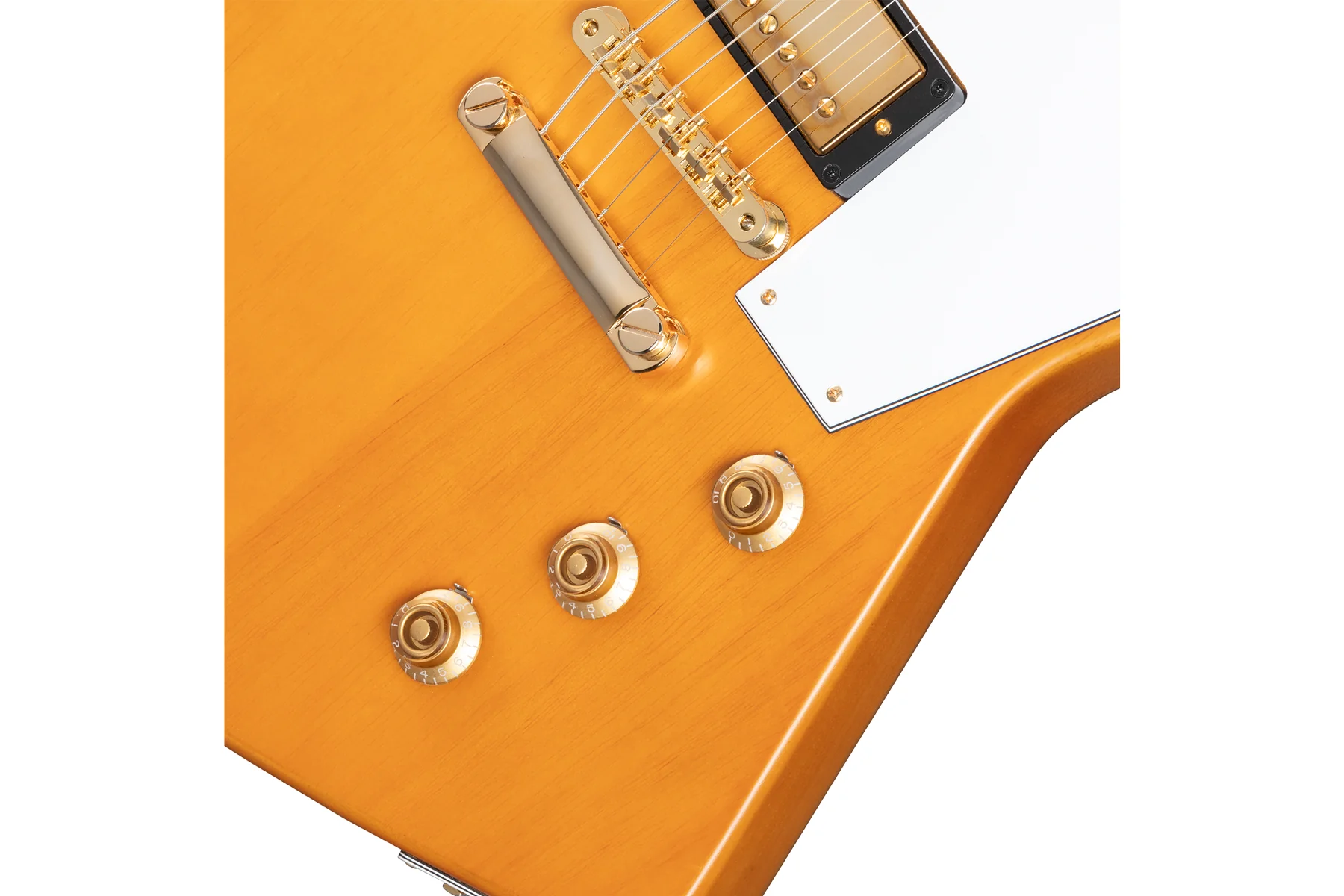Epiphone 1958 Korina Explorer (White Pickguard) - Image 4