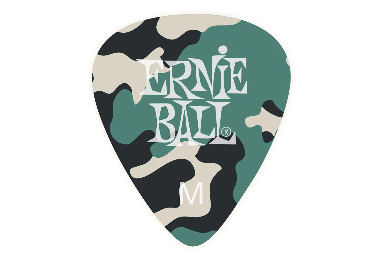 Ernie Ball Camouflage Cellulose Picks (12 ตัว) - Image 4