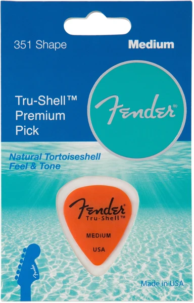 Fender® Tru-Shell Picks - 351 Shape - Medium - Image 7